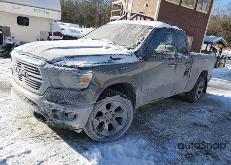 2020 Ram 1500 Big Horn 4X4 6'4 Box z USA, uszkodzony, nr VIN 1C6SRFBT8LN224219